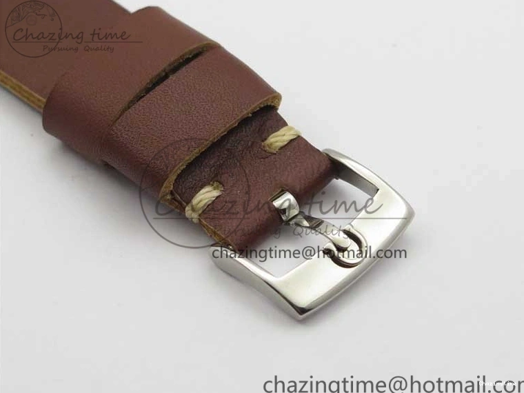 0225 Vintage Seamaster 300 No Date SS B12 Black Dial On Brown Leather Strap A2836 (Free Nylon Strap) Comfortable 7912